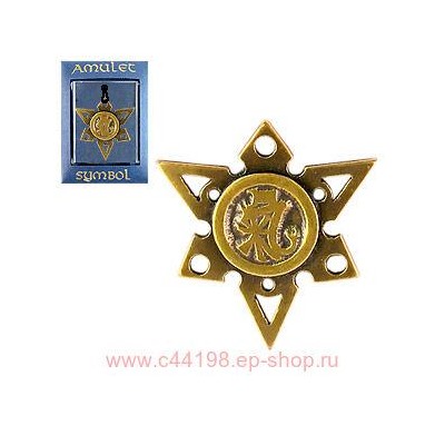 Амулет "The Cult!" №22 Знак ЦИ (QI), пробуждающий внутреннюю энергию к действию.