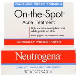 Neutrogena, On-the-Spot, средство для лечения акне, 21 г (0,75 унции)