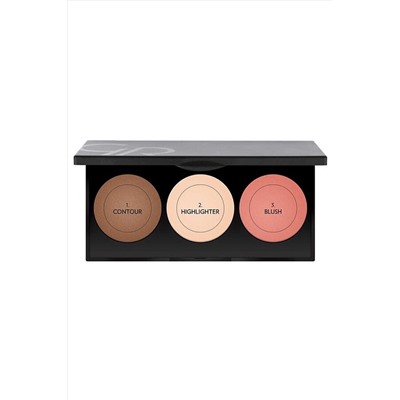 Хайлайтер для лица палетка GR Metals Sculpting Palette КОСМЕТИКА ИЗ ТУРЦИИ, 1097233