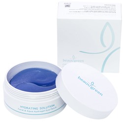 BeauuGreen Гидрогелевые патчи д/глаз c коралловой пудрой Sea Coral & Aqua Hydrogel Eye Patch