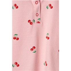 Джемпер трикотажный с воротником поло для девочек PLAYTODAY, 1240373