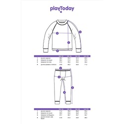 Термокомплект (Брюки+Лонгслив) PLAYTODAY, 911150