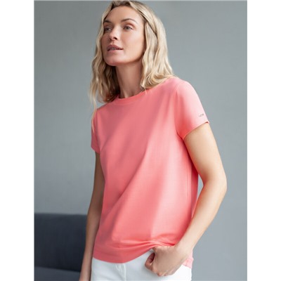 Футболка из премиального хлопка с эластаном