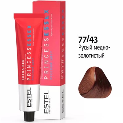 ЭстельPrincess ESSEX EXTRA RED Крем-краска для волос 77/43 60 мл