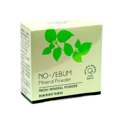 Матирующая пудра, ROREC, No Sebum Mineral Powder 5g