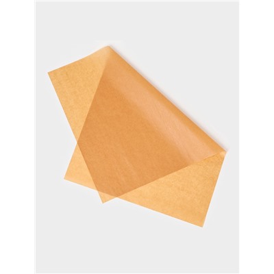 Бумага для выпечки силиконизированная, 40×60 см, пергамент, 500 листов, коричневая