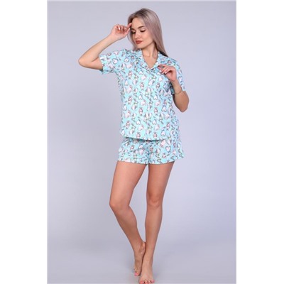 Пижама 70029 (Голубой)