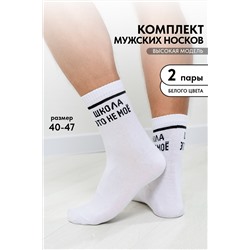 Носки мужские Школа (набор 2 пары)
