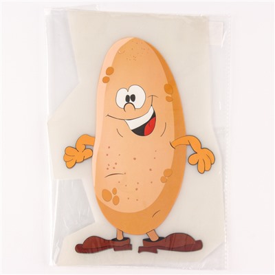 Термонаклейка «Картошка», 26×18 см, набор 10 шт.