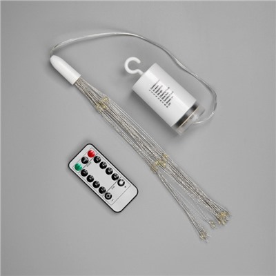 Фигура светодиодная «Салют», от батареек ААx4, 120 LED, свечение белое