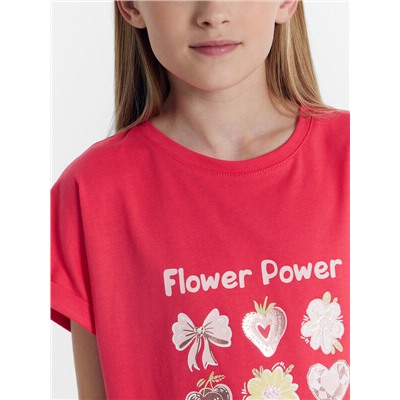 ФУТБОЛКА ДЛЯ ДЕВОЧЕК 117904