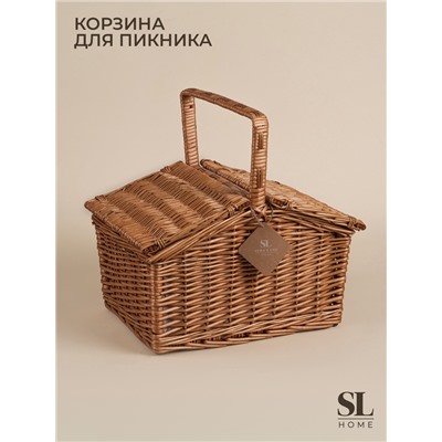 Корзина для пикника Sima-Land Home, 38 х 28 х 18 см
