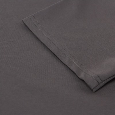 Футболка женская укороченная MINAKU OVERSIZE FIT, цвет графит, размер 48