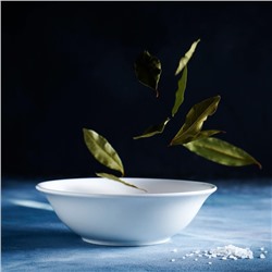 Тарелка глубокая SKYPHOS, 950 мл, 20×6.5 см, фарфор, белая