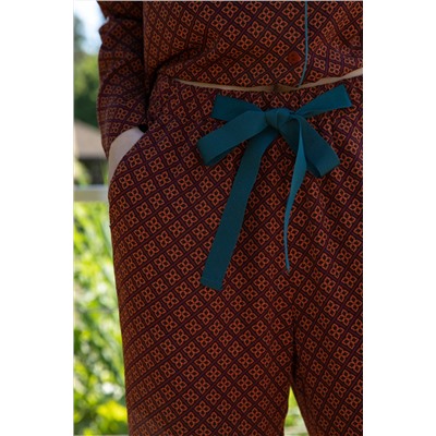 Пижама женская Mia Cara AW22WW309 Chocolate souffle