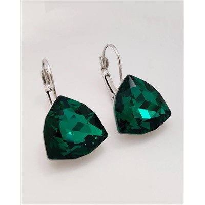 Серьги с чешскими кристаллами