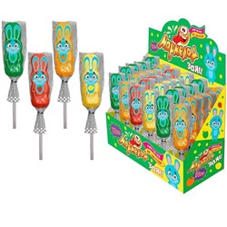 Фигурный мармелад на палочке/В уп 14г 30шт