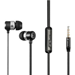 Проводные наушники с микрофоном внутриканальные Celebrat G2 Jack 3,5  (black)