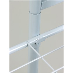 Подставка для цветов Greengo, 5 полок, 44×22×95 см, напольная, металл, белая