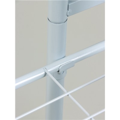 Подставка для цветов Greengo, 5 полок, 44×22×95 см, напольная, металл, белая