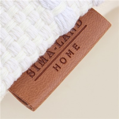 Наволочка декоративная с вышивкой SL Home, 45×45 см, хлопок 100%, молочная