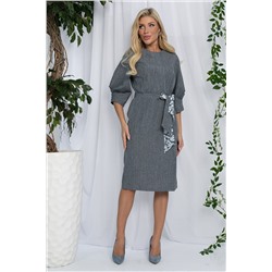 Платье Флавия (серое) П12891-36М