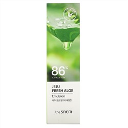 The Saem, Jeju Fresh Aloe, 86% Aloe Vera Emulsion, 5.24 fl oz (155 ml)