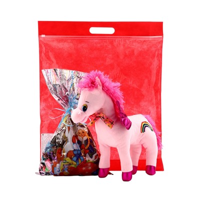 Сладкий новогодний подарок «Ириска», конфеты + игрушка, детский, 500 г