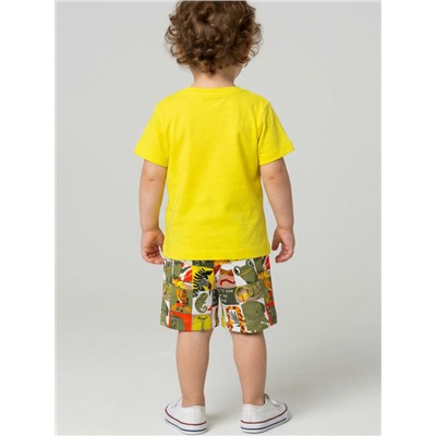 Комплект детский трикотажный для мальчиков: джемпер (футболка), шорты