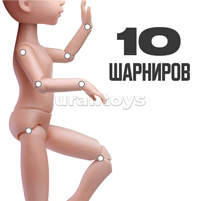 Кукла "Лика" в костюме дракоши, в коробке