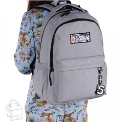 Рюкзак женский текстильный 1819PW l.gray Sikale