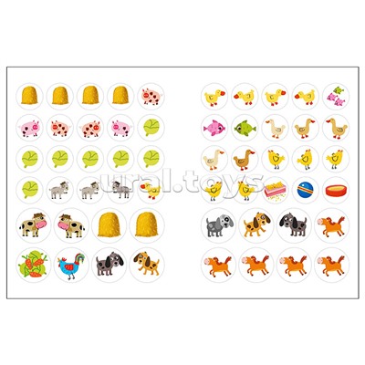 Наклейки для малышей. Мамы и малыши