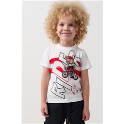 Фуфайка трикотажная для мальчиков (футболка) PLAYTODAY, 1239880