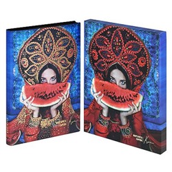 Ежедневник недатированный А5 240 стр. 70661 "АРБУЗ. #МАРГАРИТА КАРЕВА" Феникс