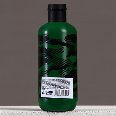 Гель для душа REAL MAN, 300 мл, аромат сандала и бергамота, HARD LINE