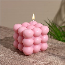 Свеча фигурная формовая «Шарики 3 слоя», 6×6×6 см, соевый воск, МИКС