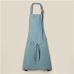 Фартук кухонный женский на завязках SL HOME Olive, 95×140 см, 100% лён, 200 г/м²