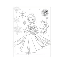 Колготки детские CONTE Колготки с рисунками ©Disney Frozen 40 и вкладышем-раскраской