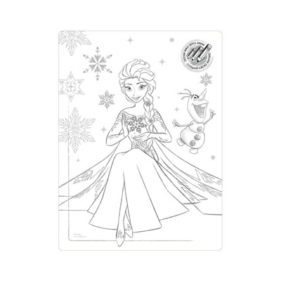 Колготки детские CONTE Колготки с рисунками ©Disney Frozen 40 и вкладышем-раскраской