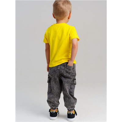 Брюки детские текстильные джинсовые для мальчиков