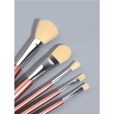 Набор кистей для макияжа PASTEL BLUSH, 5 шт., розовый