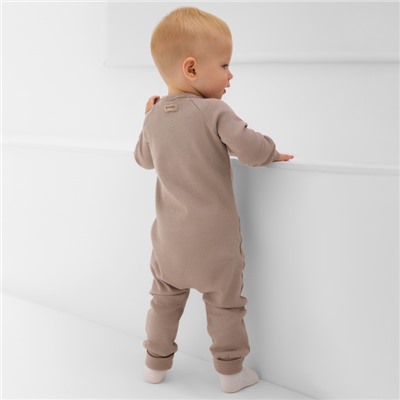 Комбинезон детский MINAKU, рост 80-86 см, коричневый