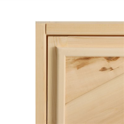 Дверь для бани и сауны, размер коробки 160×70 см, липа, глухая