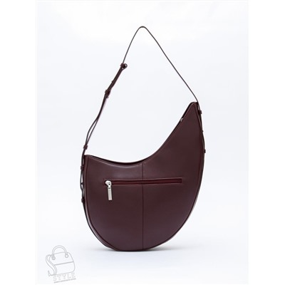 Сумка женская кожаная 1032M wine red Polina&Eiterou  в Новосибирске