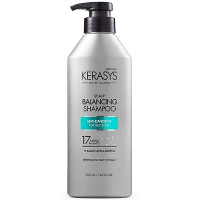 KeraSys Hair Clinic Шампунь лечение ЖИРНОЙ кожи головы 400 мл
