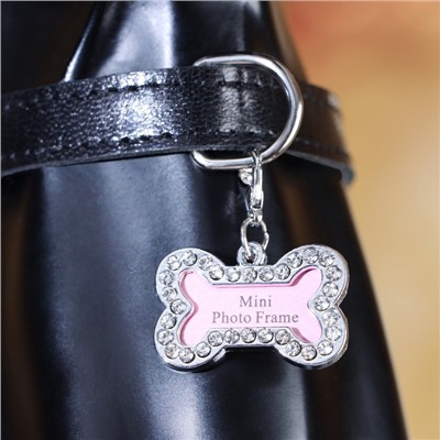 Адресник под записку «Косточка» малый, 3.2×2 см