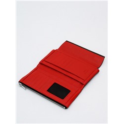 Кошелек 7004-15 black red Velina Fabbiano