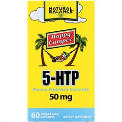 Natural Balance, Happy Camper, 5-HTP, 50 mg, 60 Vegetarian Capsules