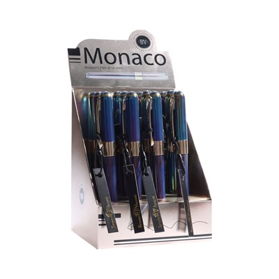 Ручка шариковая BrunoVisconti. MONACO.PEARL 0.5 мм, стержень синий, темно-синий корпус