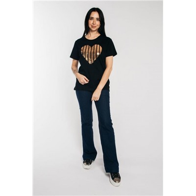 Футболка женская 53282 (Черный)